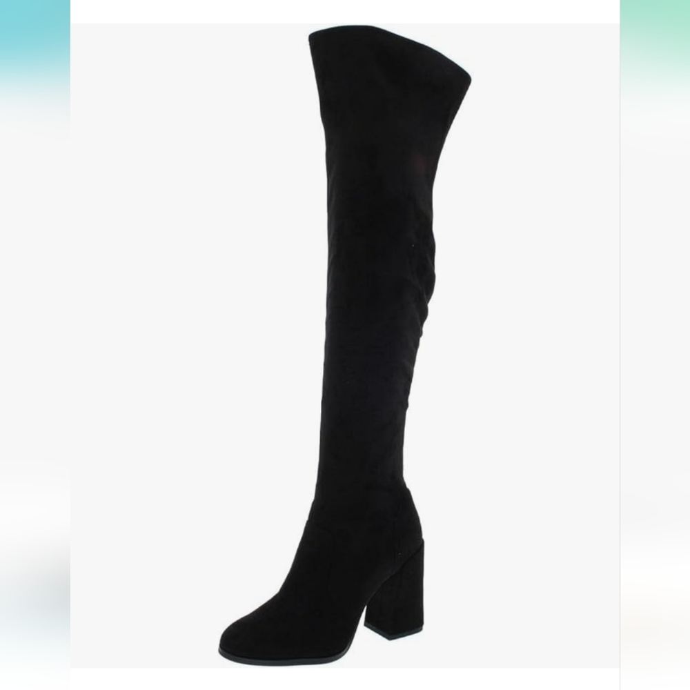 Brand New Jessica Simpson Womens Brixten Faux Suede Tall Over-The-Knee Boots